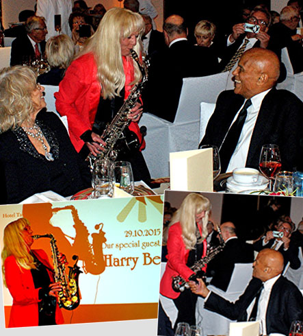 Charity Event mit Harry Belafonte in Dreden